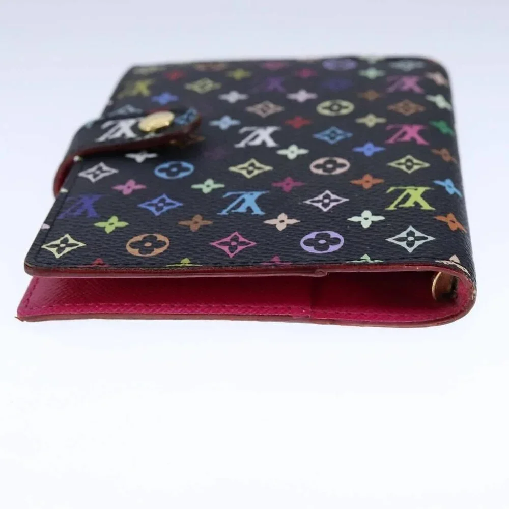 LOUIS VUITTON Multicolor Agenda PM Day Planner Cover Black